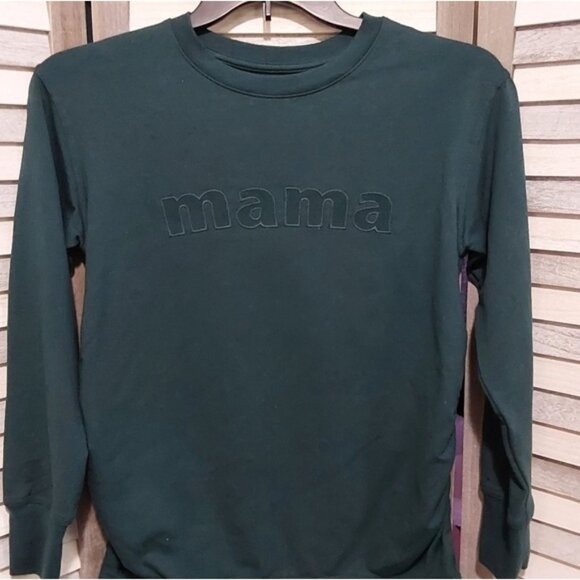 Match Back Maternity Sweatshirt ok | Isabel maternity | X Small - Picture 2 of 11